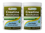 Best Naturals Creatine Monohydrate powder bottle with pure formula.