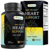 Best Naturals Day-to-Day Heart Health Support bottle for daily wellness.