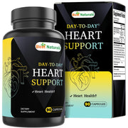 Best Naturals Day-to-Day Heart Health Support bottle for daily wellness.