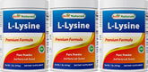 Best Naturals Lysine Powder bottle front shows purity and quality