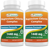 Best Naturals Magnesium Chloride Complex bottle for convenient daily mineral support
