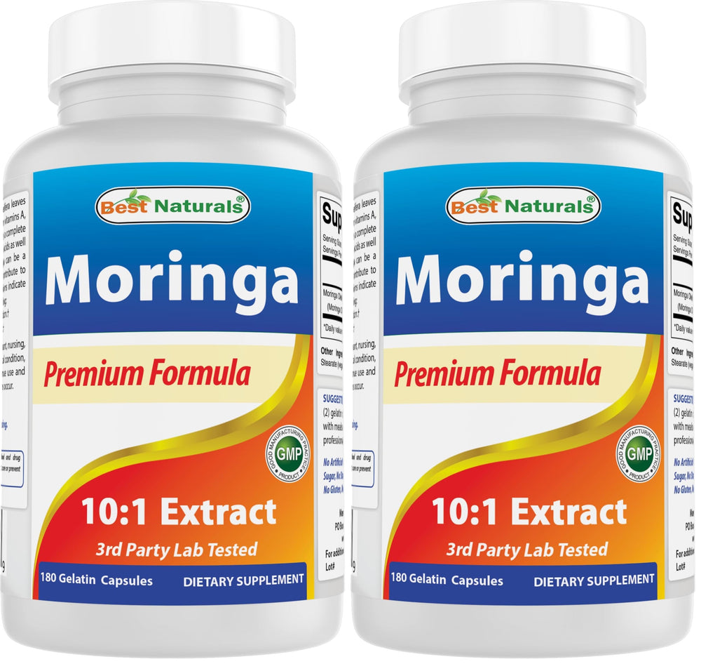 Best Naturals Moringa Extract bottle front view for daily wellness
