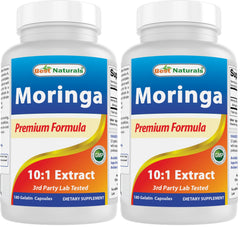 Best Naturals Moringa Extract bottle front view for daily wellness