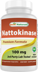 Best Naturals Nattokinase bottle for daily wellness.