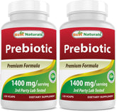 Best Naturals Prebiotics Fiber XOS bottle shown for daily fiber intake.