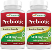 Best Naturals Prebiotics Fiber XOS bottle shown for daily fiber intake.