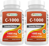 Best Naturals vitamin c 1000mg bottle with rose hips berry label for daily wellness.