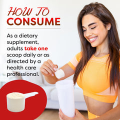 Best Naturals water-soluble collagen powder close-up for quick blending