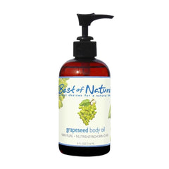 Best of Nature Grapeseed Oil bottle pour for easy application