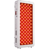 BestQool Pro100 face panel delivering targeted red light therapy during daily skincare.