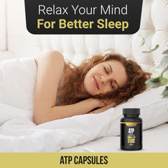 BETTER LIFE LAB ATP capsules close-up, pharmaceutical-grade quality.