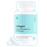 Bettervits Collagen Peptides Complex bottle showing daily skin and joint support.