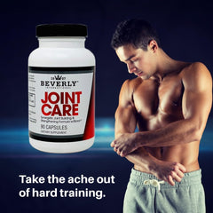 Athlete using Beverly International Joint Care during training for potential joint comfort