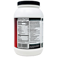 UMP powder closeup highlighting low-carb, near-zero lactose formula