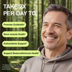 BEWORD two-in-one formula label emphasizing oregano and black seed ingredients for resilience.