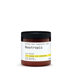 BEYOND RAW Chemistry Labs Nootropic powder tub for sharper focus and memory support