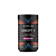 Beyond Raw Concept X tub front, ready for high-energy workouts and prep.
