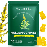Beyxdu Mullein Gummies lungs-2000mg image showing airway support.