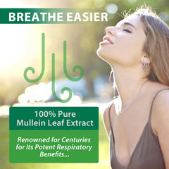 Beyxdu label detail showing vegan mullein extract and chlorophyll
