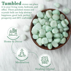 BEZAVO Amazonite stones closeup showing natural color variations for jewelry making.
