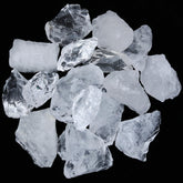 BEZAVO Clear Quartz rough 1lb for tumbling and polishing projects.