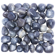 BEZAVO Iolite tumbled stones 1lb for crafts and meditation.