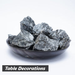 BEZAVO Larvikite stones with pouch and guide ready for crystal crafts.