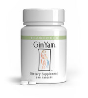 Bezwecken Gin Yam tablet close-up; compact size supports easy daily menopause management.