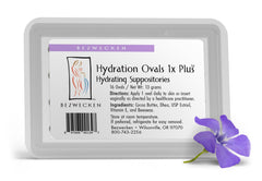Bezwecken Hydration Ovals 1x Plus DHEA packshot highlights the paraben-free, menopause-focused formula.