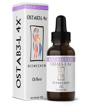 Bezwecken OstaB3-L 4x topical oil bottle for discreet symptom support.