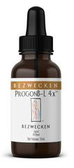 Bezwecken ProgonB-L bottle label detail shows ingredients and paraben-free formula.