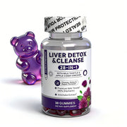 Biduka 28-in-1 Liver Cleanse bottle showing the natural ingredient blend for daily wellness