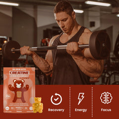 Three gummies per serving promotes simple daily creatine intake.