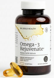 BIG BOLD HEALTH Omega-3 Rejuvenate bottle with lemon flavor for daily wellness