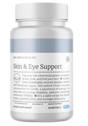 BIG BOLD HEALTH Skin and Eye Support bottle of softgels for healthy eyes and skin