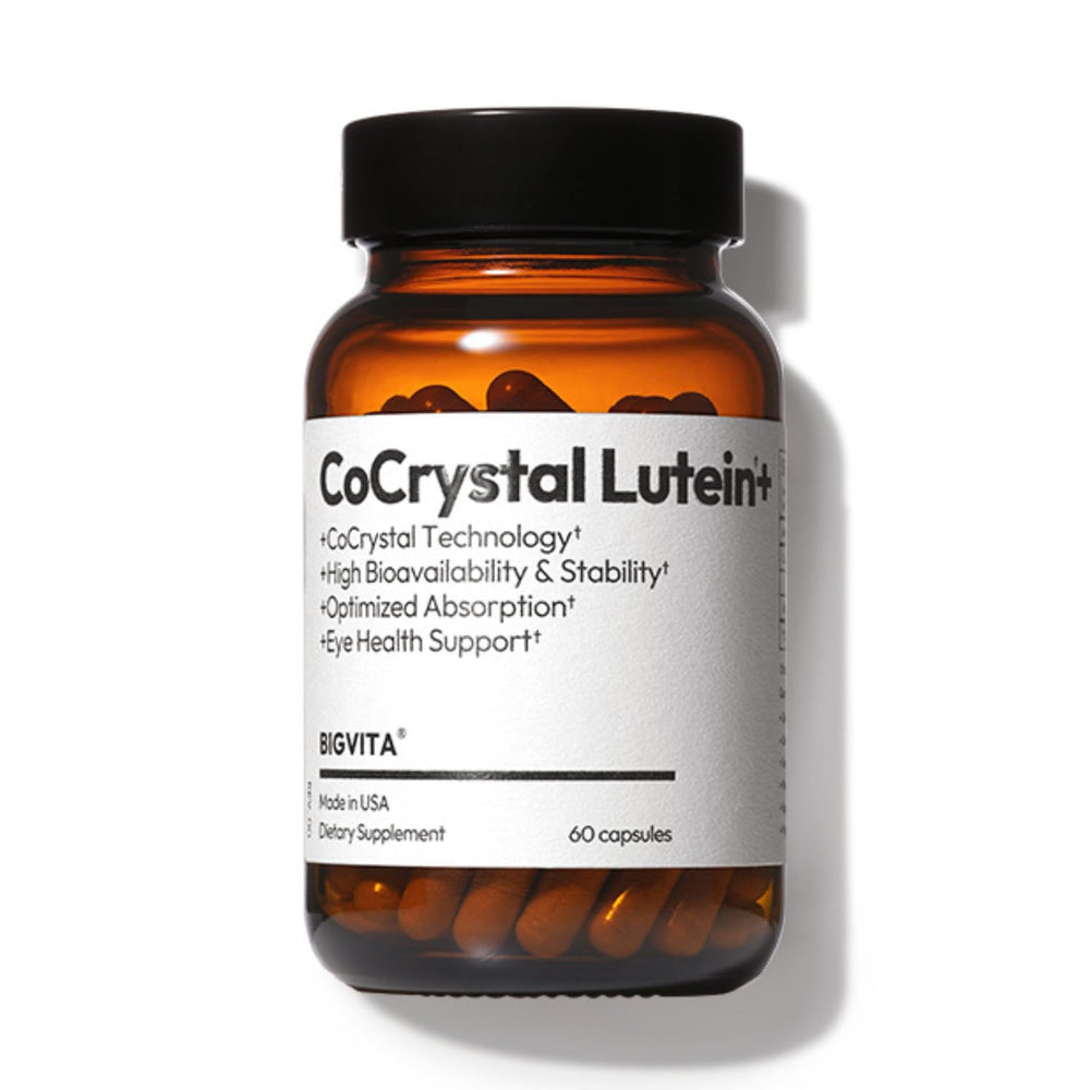 BIGVITA CoCrystal Lutein+ bottle supports daily eye comfort