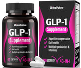 BIKAYALUE GLP-1 Alternative bottle front view for daily metabolism support.