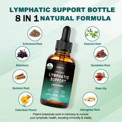 BINMLXG 8-herb formula blend highlights immune wellness when added to water.