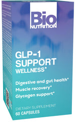 Bio Nutrition GLP-1 Wellness Support bottle for daily use and easy capsule routine.