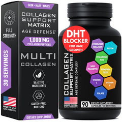 BIOACTIVE LABS Age Defense bottle cap close-up, highlighting multi-collagen formula.