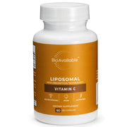 BioAvailable Liposomal Vitamin C bottle with label signaling daily immune support.