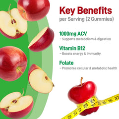 Biobor Apple Cider Vinegar Gummies pour highlights easy, tasty daily supplementation.