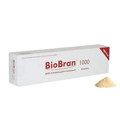 BioBran MGN-3 bottle side view highlighting compact packaging.