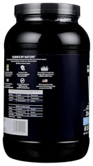 Biochem Whey Isolate Vanilla pour demonstrates easy mixing into beverages.