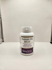 BB536 capsules in a bottle showing stable shelf life and potency.