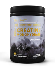 BioEmblem creatina monohidrato polvo mezcla fácil para agua o batido