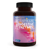 BioEmblem Digestive Enzymes bottle with 60 vegan capsules for digestion support.