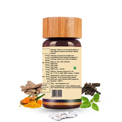 Biogetica Aerosolve ingredients blend with Ocimum sanctum and thyme for lung support.