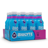 BIOLYTE mixed berry bottle for on-the-go hydration and steady energy.