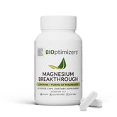 BIOptimizers Magnesium Breakthrough bottle on a clean surface for daily sleep support